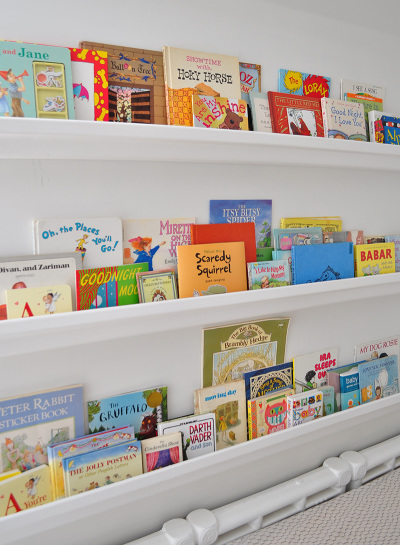 RAINGUTTER BOOKSHELF